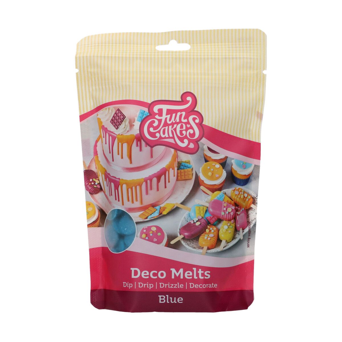 FunCakes - Deco Melts Blå 250 gram