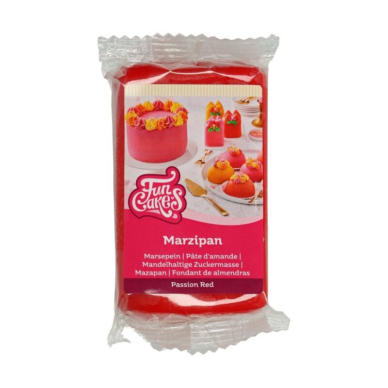 FunCakes - Marsipan Rød 250 gram