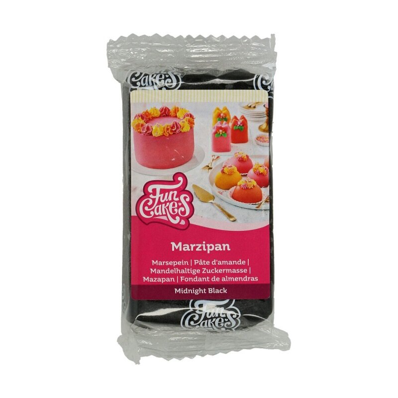 FunCakes Marsipan, Svart 250 gram