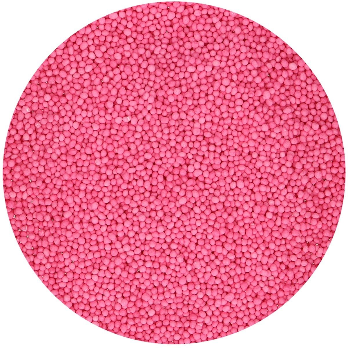 FunCakes - Sukkerperler Mørkerosa 80 gram