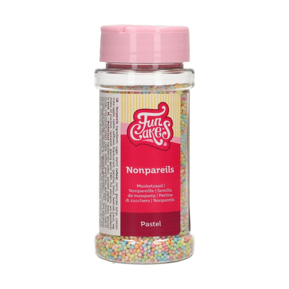 FunCakes - Sukkerperler Pastell 80 gram