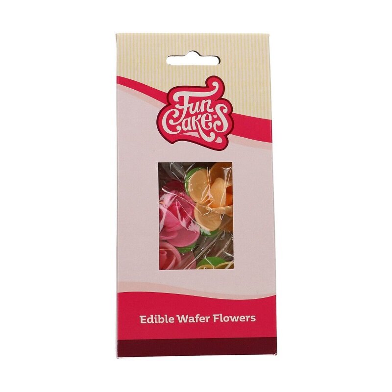 FunCakes - Spiselige Oblatblomster, Kamelia 5 stk.
