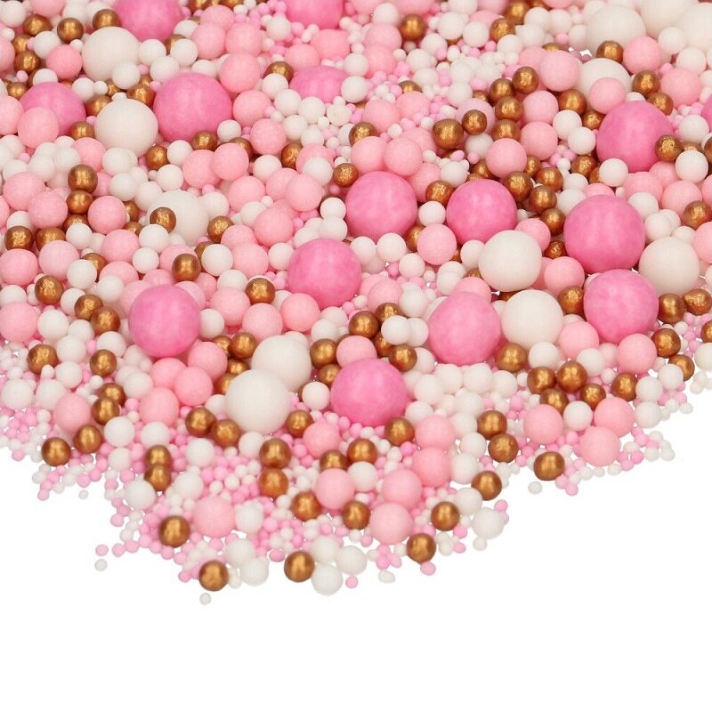 FunCakes Soft Pearls Rosa Mix 80 gram