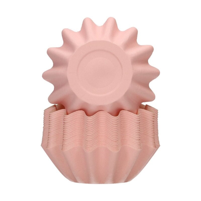 FunCakes - Blomsterformede Muffinsformer Pastellrosa 48 stk.