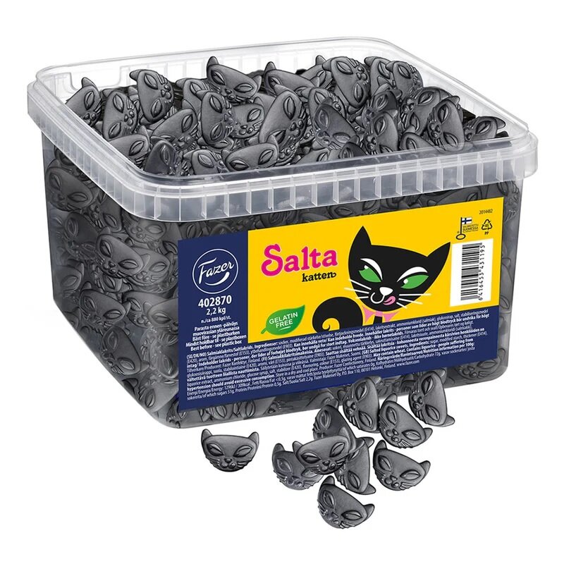 Salte Katten i Stor pakke 2,2 kg