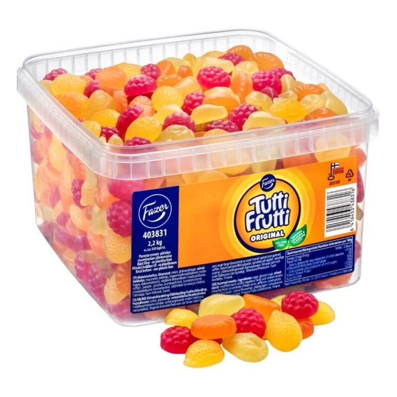 Tutti Frutti Original i Stor Pakke 2,2 kg