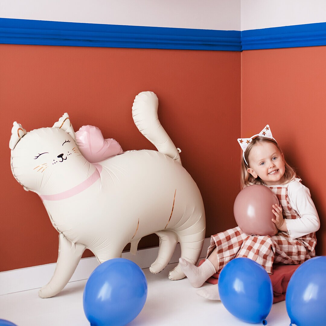 Folieballong Søt Katt 83 x 77 cm