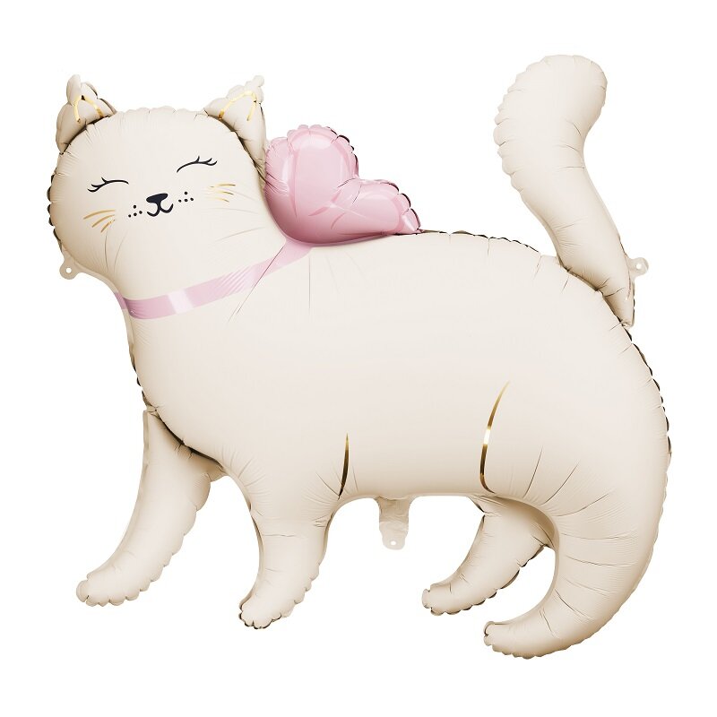 Folieballong Søt Katt 83 x 77 cm