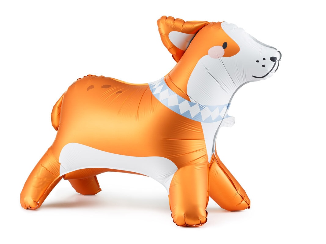 Corgi Stående Folieballong 88 cm