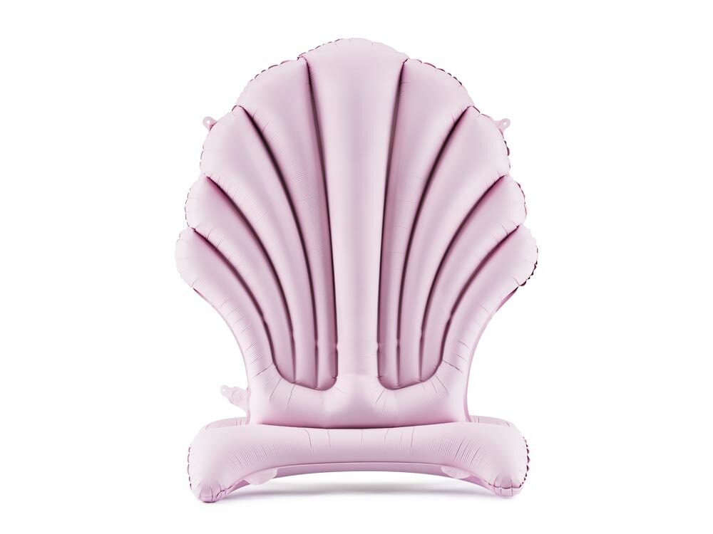 Mermaid Skjell Stående Folieballong 96 cm
