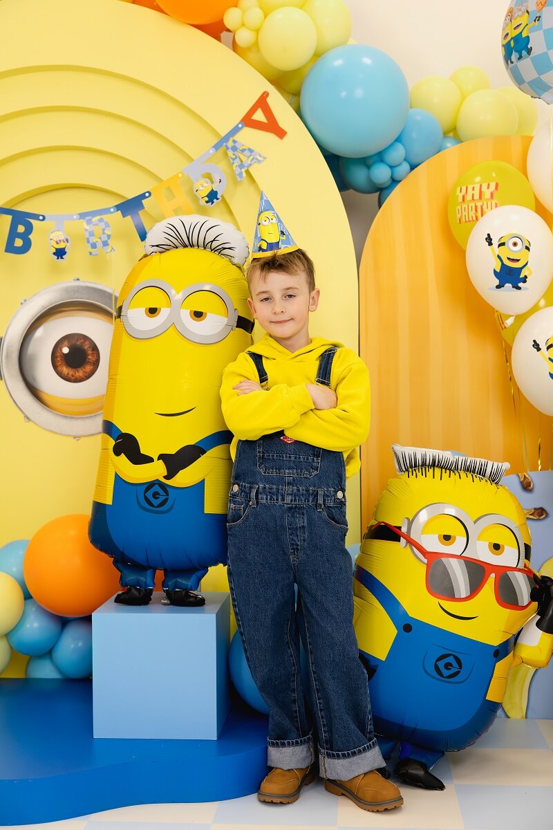 Minions Folieballong Tim 100 cm