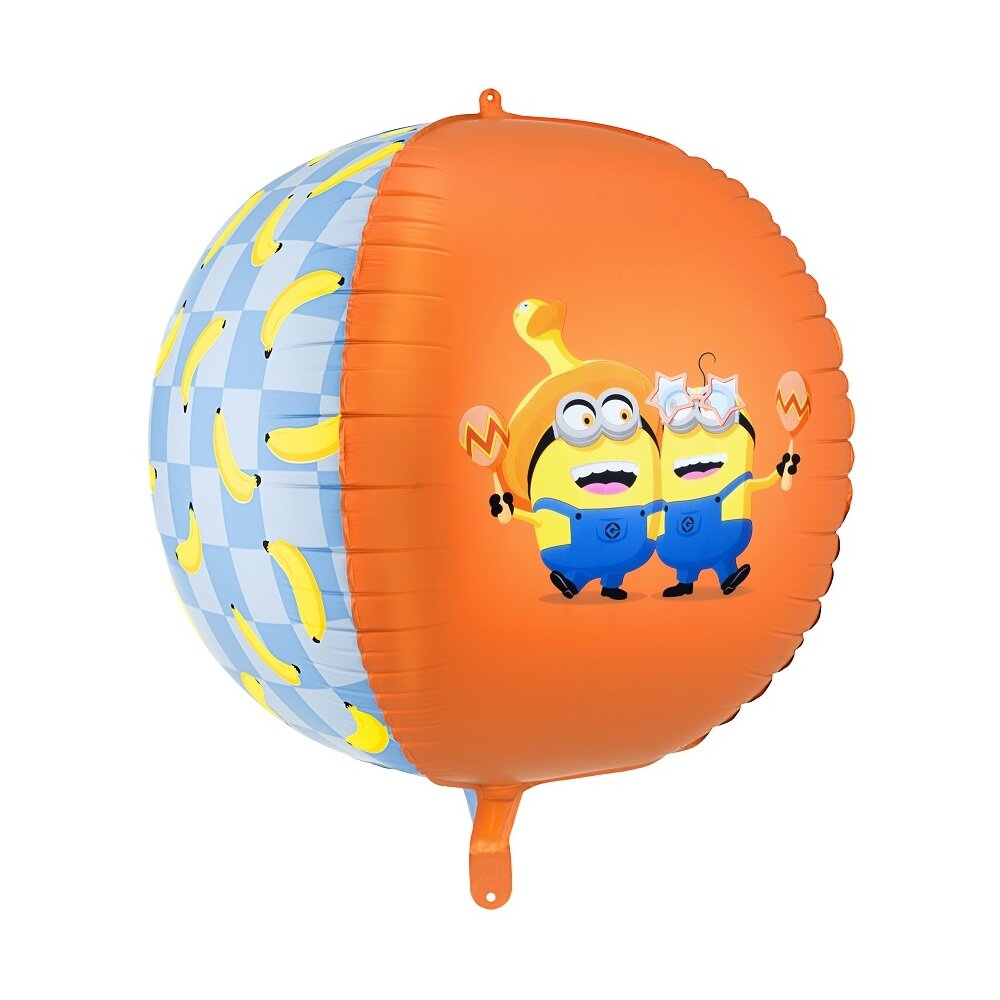 Minions Kulerund Folieballong 50 cm