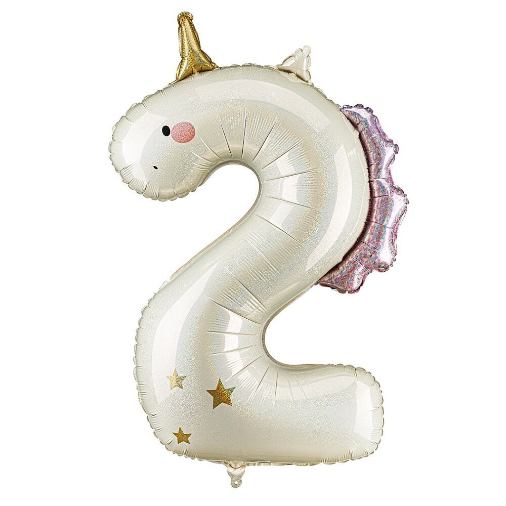 Enhørning Tallballong 2 (92 cm)