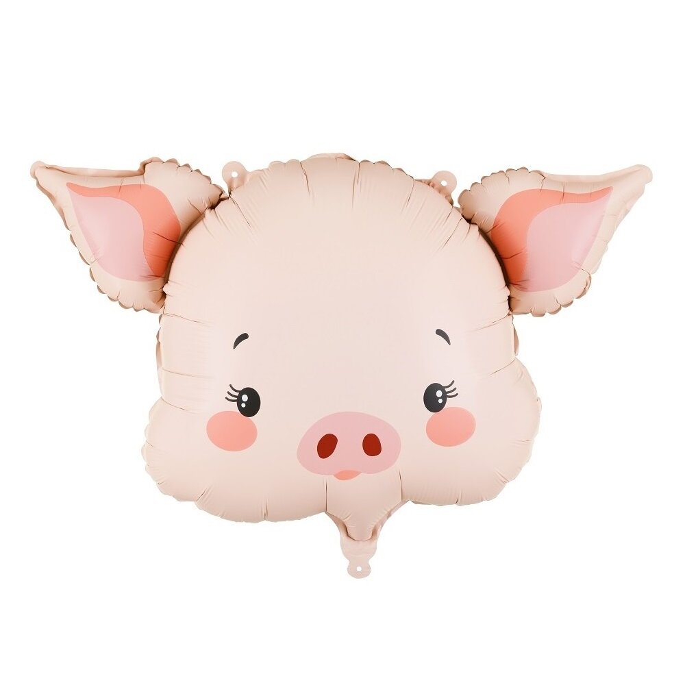 Folieballong Griseansikt 61 cm