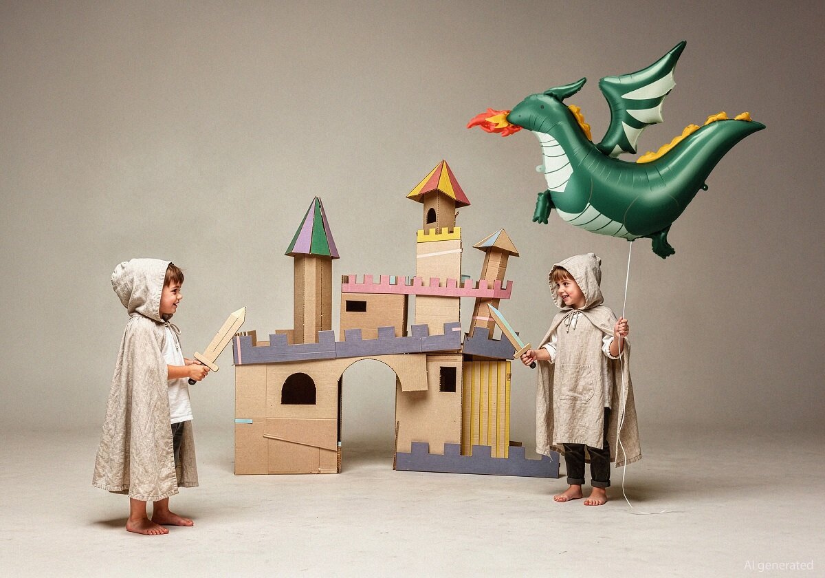 Folieballong Drake 120 cm