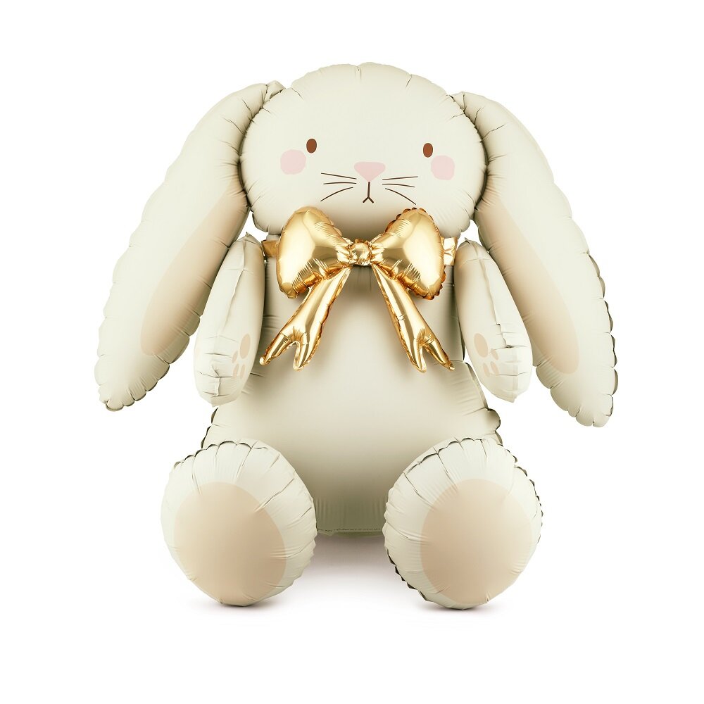 Folieballong Sittende Kanin 84 cm