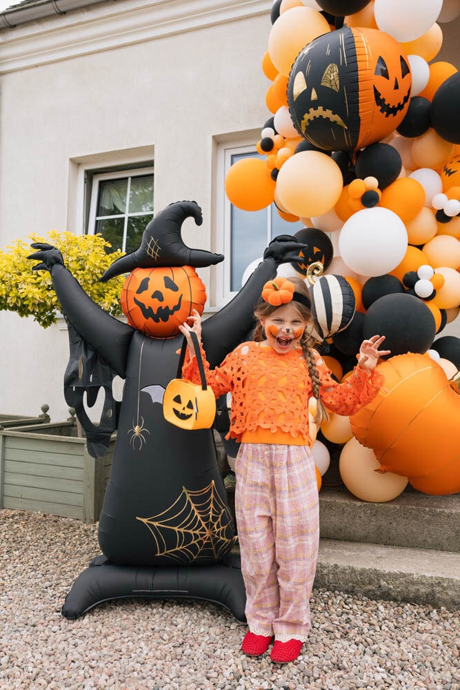 Folieballong Halloween Gresskar 50 cm
