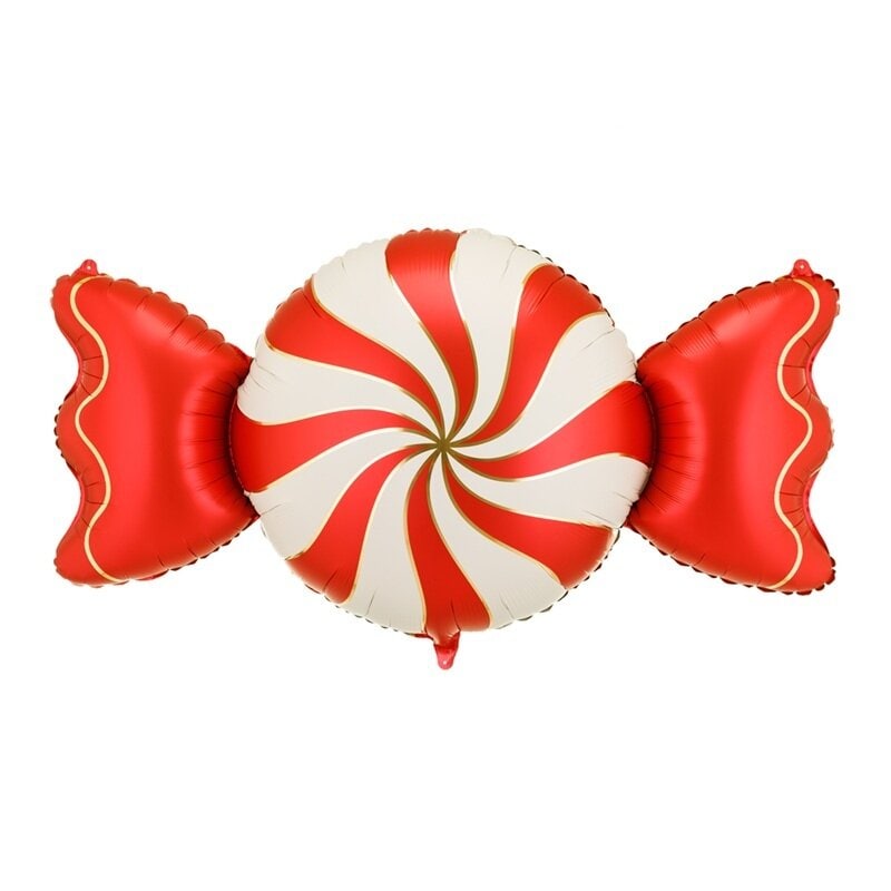 Folieballong Rød Karamell 113 cm