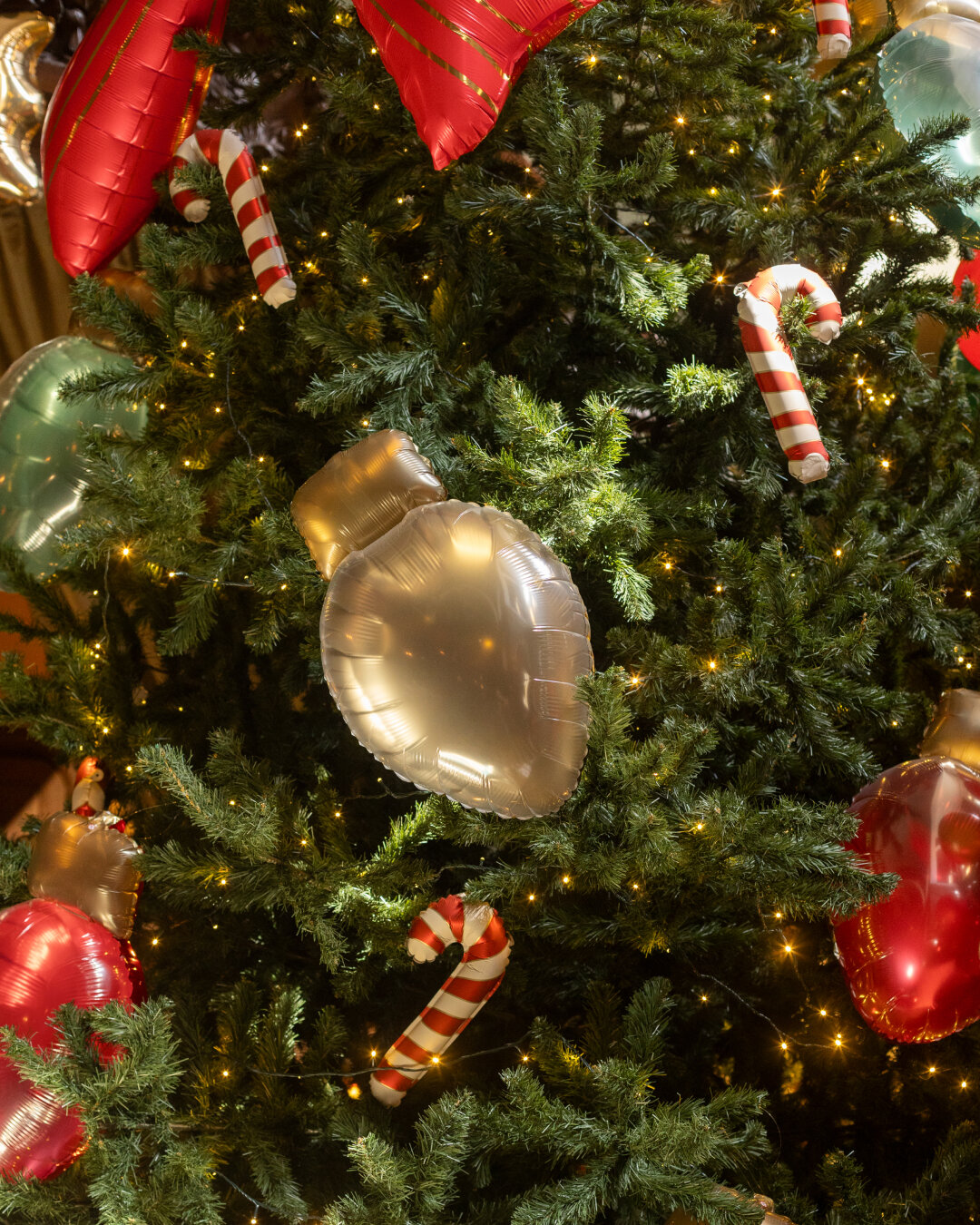 Folieballong Sukkerstenger 5 stk.