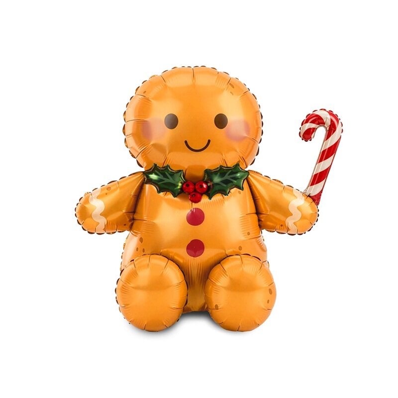 Folieballong Pepperkakemann 85 cm