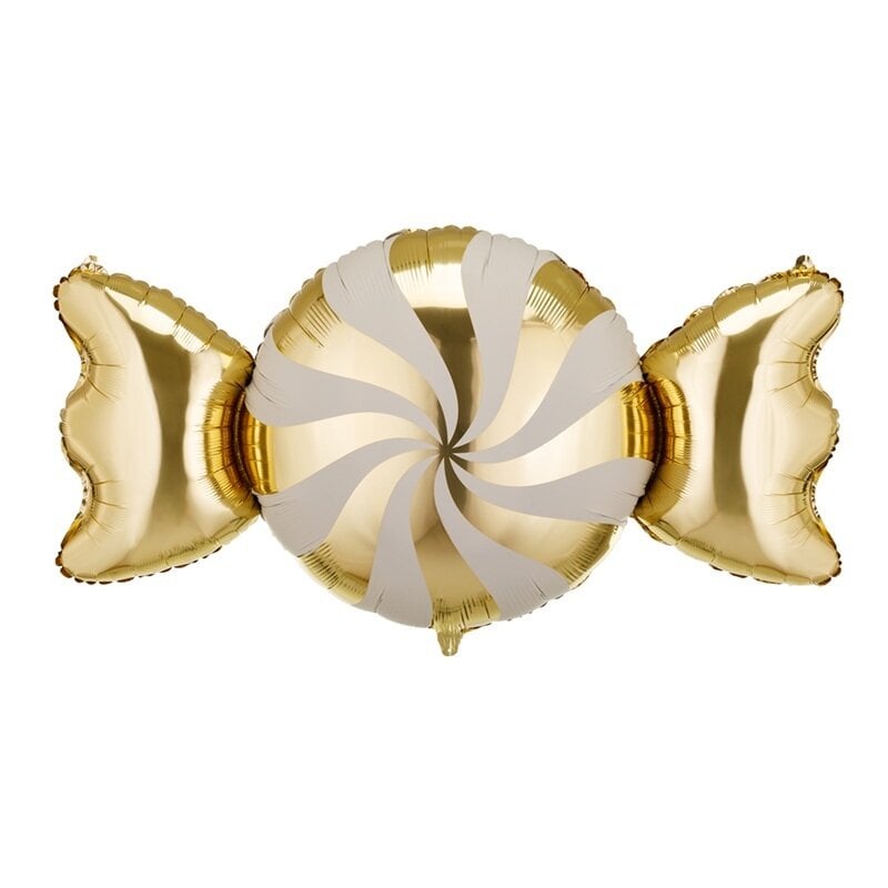 Folieballong Gullkaramell 113 cm