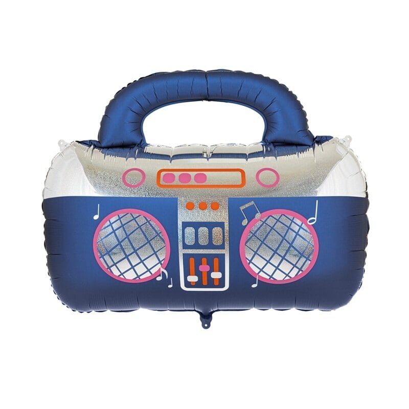 Folieballong Disco Boombox 98 cm