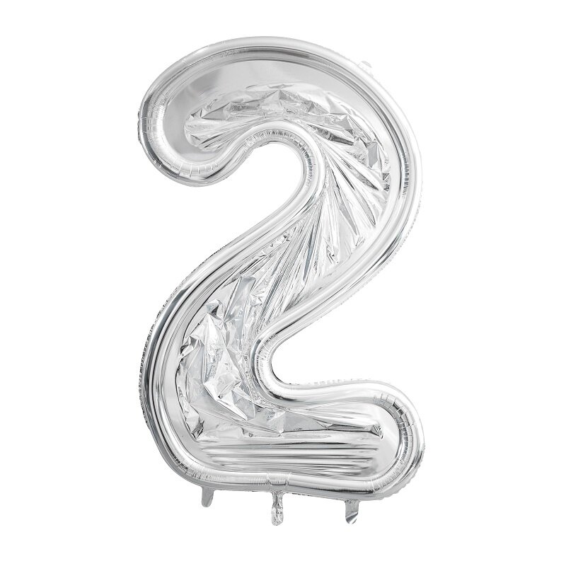 Ballongramme å pynte selv, 126 cm høy, tall 2
