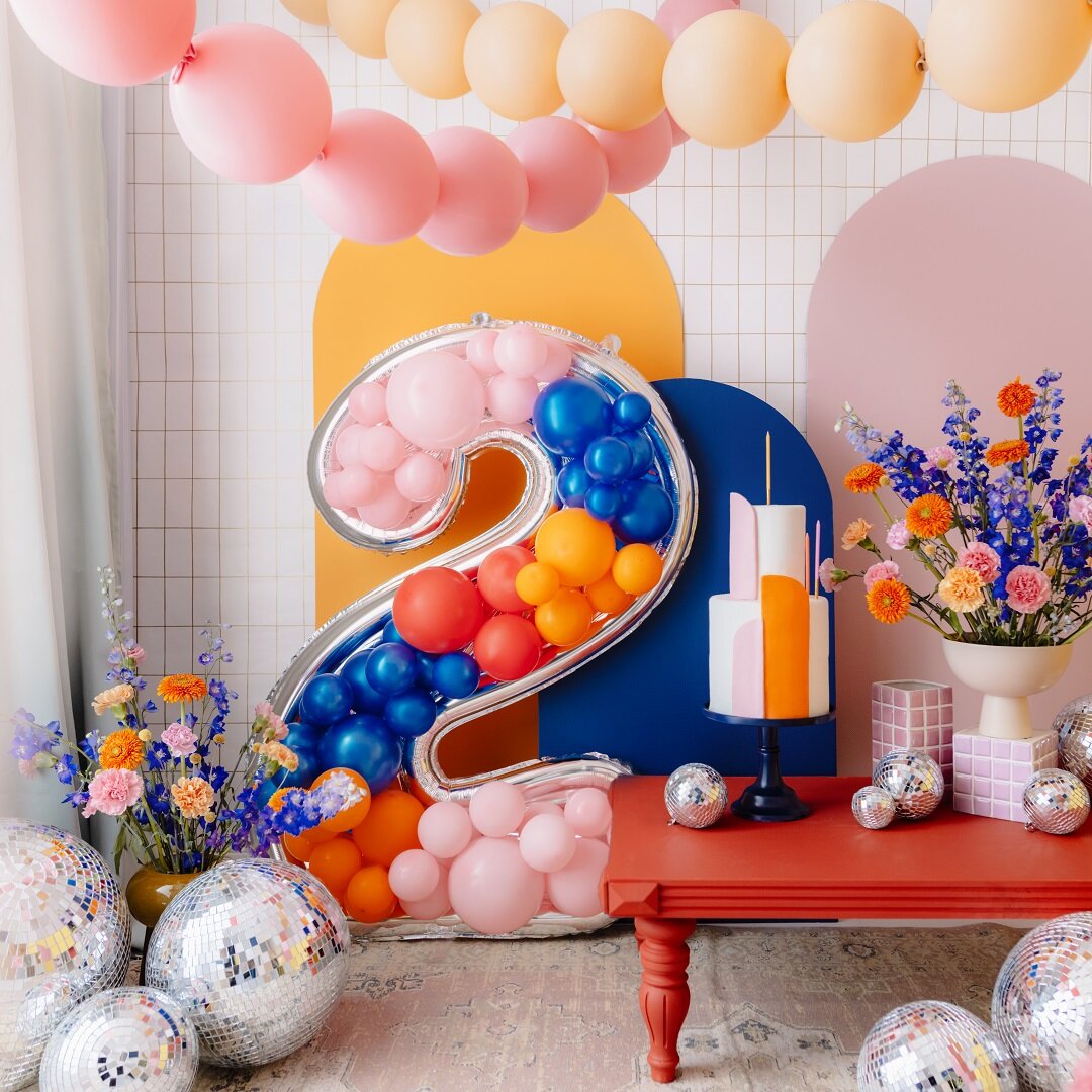 Ballongramme å pynte selv, 126 cm høy, tall 2