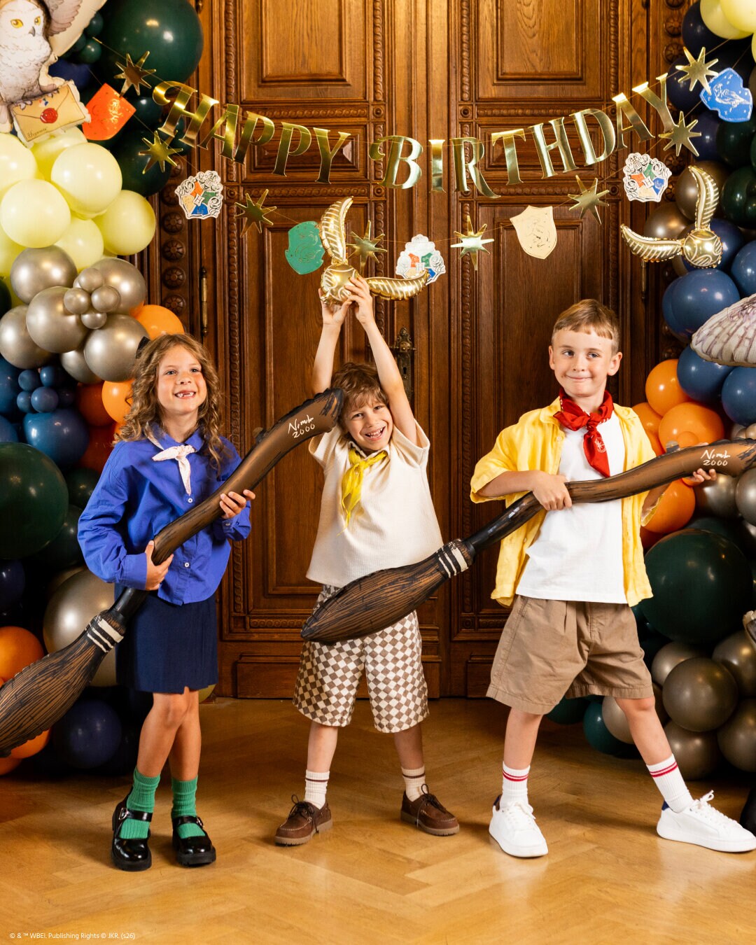 Harry Potter Folieballonger 2 stk.