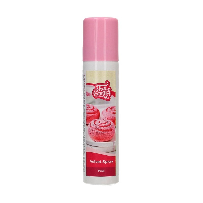 FunCakes - Spiselig Sprayfarge Rosa 100 ml