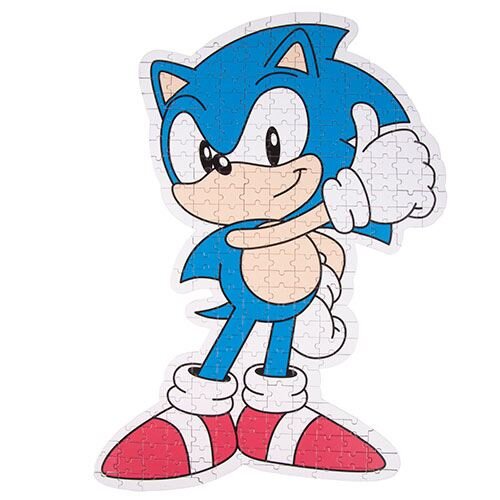 Sonic The Hedgehog, Puslespill Shaped Sonic 250 brikker