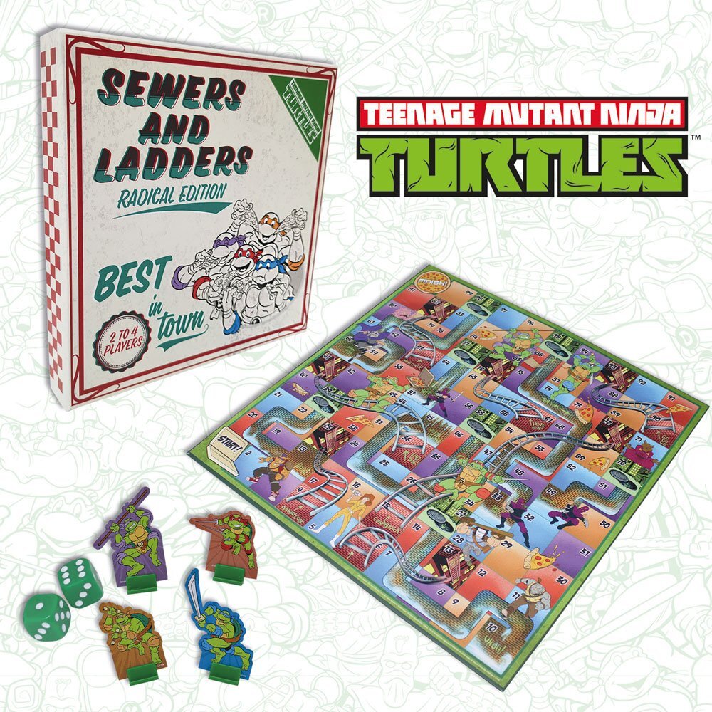 Turtles, Brettspill Sewers & Ladders 
