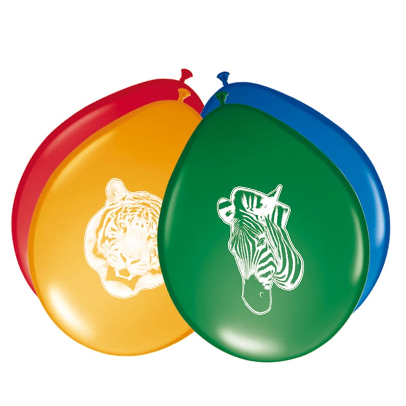 Tropisk Safari - Ballonger 8-stk
