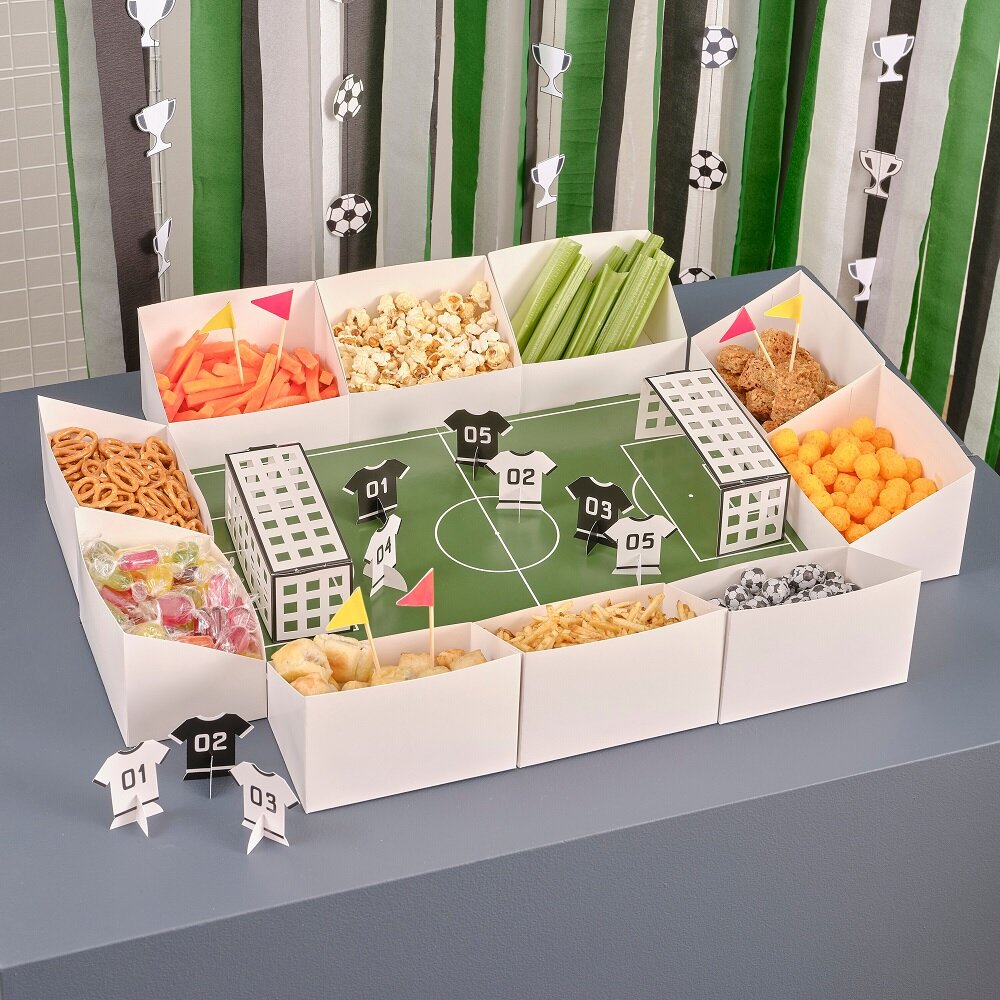 Fotballstadion Snackstativ