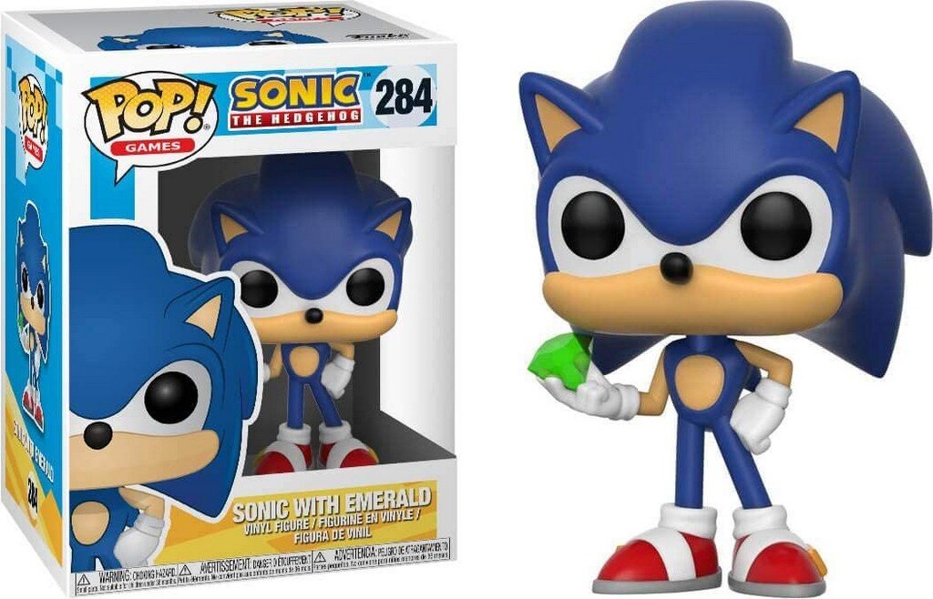 Sonic The Hedgehog - POP Vinyl Figur Sonic Funko 284