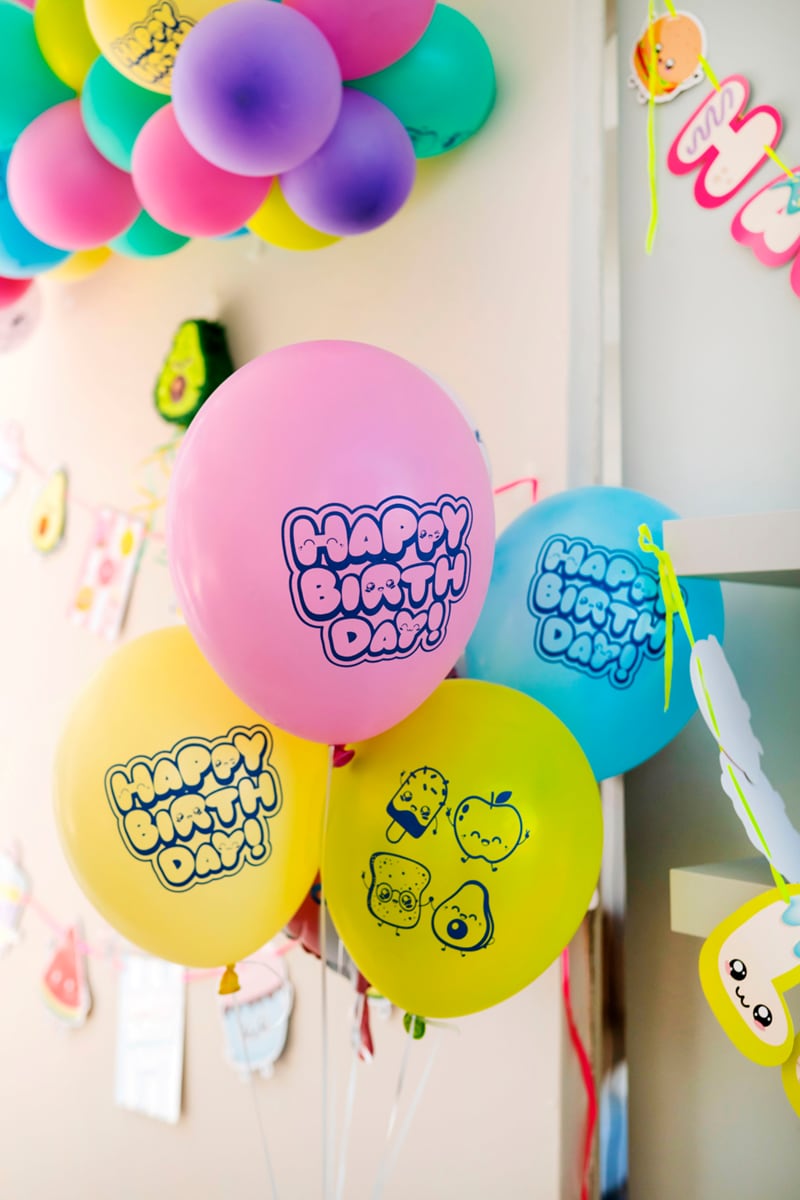 Kawaii Ballonger 6 stk.