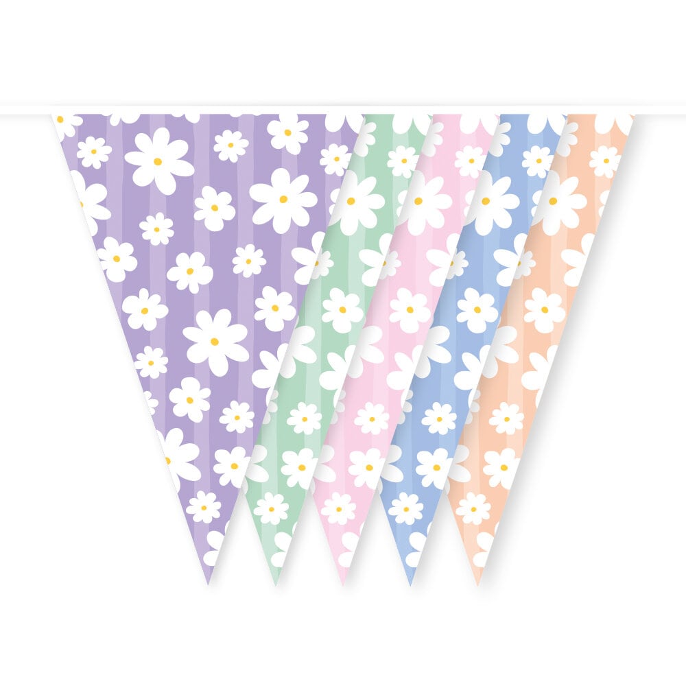 Daisies Flaggirlander 10 meter