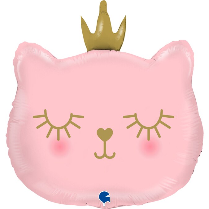 Folieballong, Katt Prinsesse 66 cm