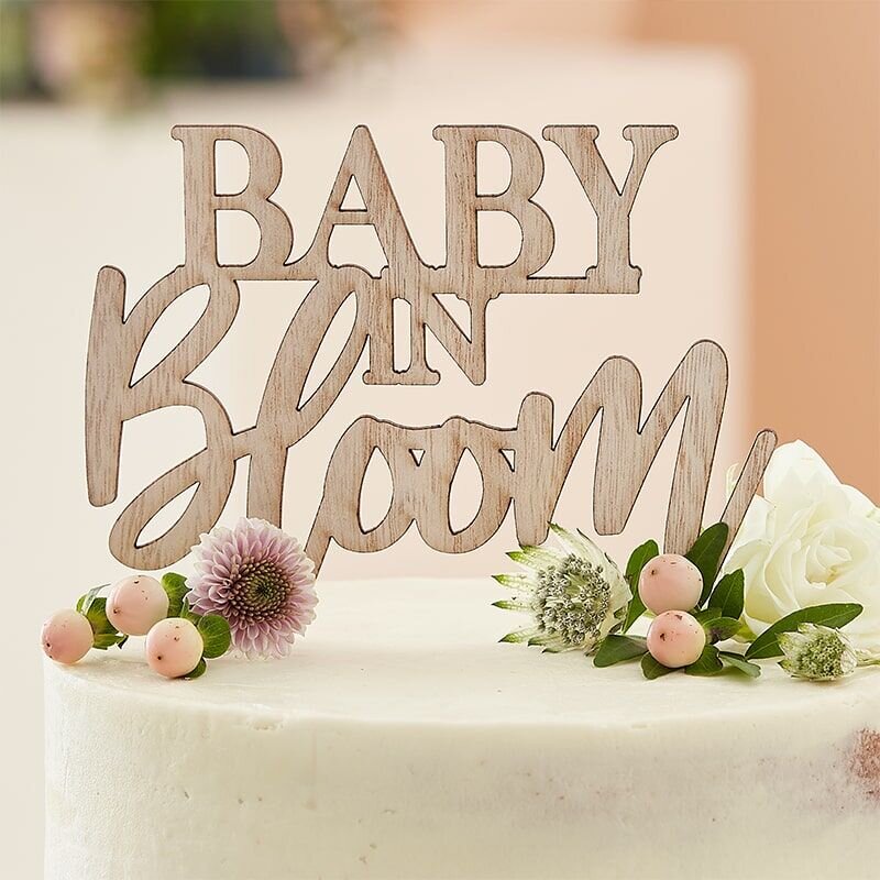 Baby in Bloom - Kakepynt