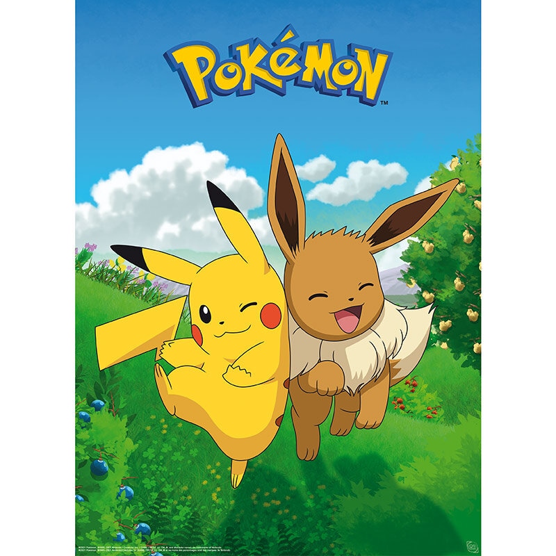 Pokémon - Plakater Chibi Environments 2-pack