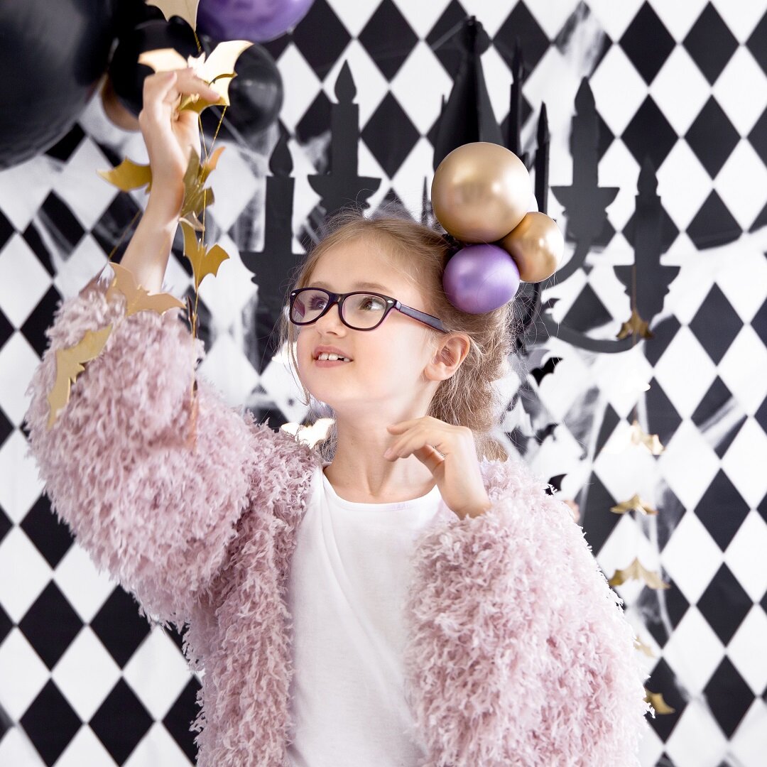 Halloweenpynt Hengende Flaggermus i Gull 150 cm