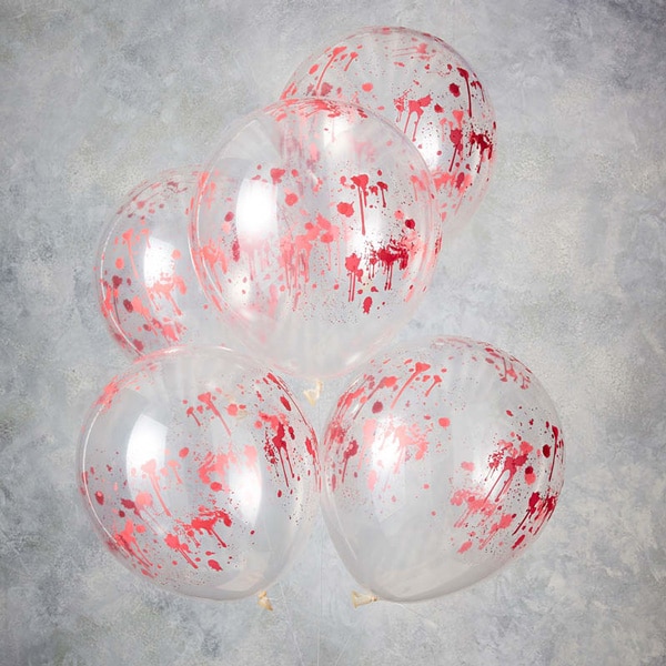 Ballonger Blood Splatter 5 stk