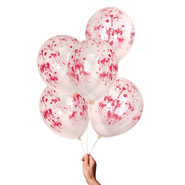 Ballonger Blood Splatter 5 stk