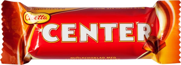 Center singel 25 gram styckvis