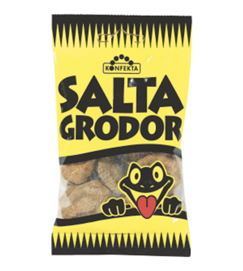 Salte Frosker 65 gram