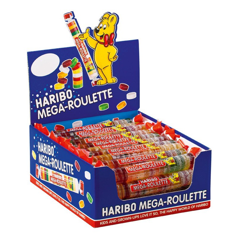 Mega Roulette Frukt 45 gram stykvis