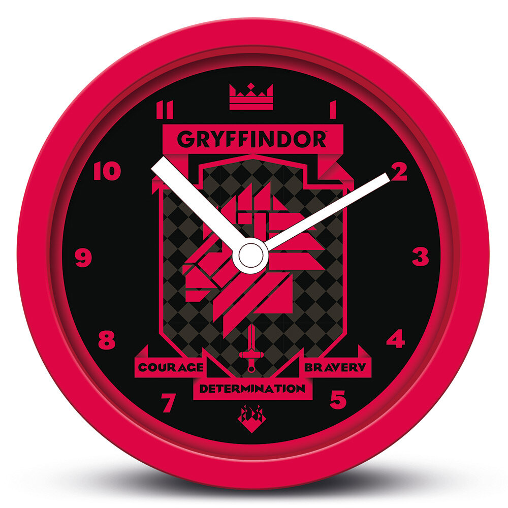 Harry Potter, Skrivebordsklokke Gryffindor Emblem 12 cm