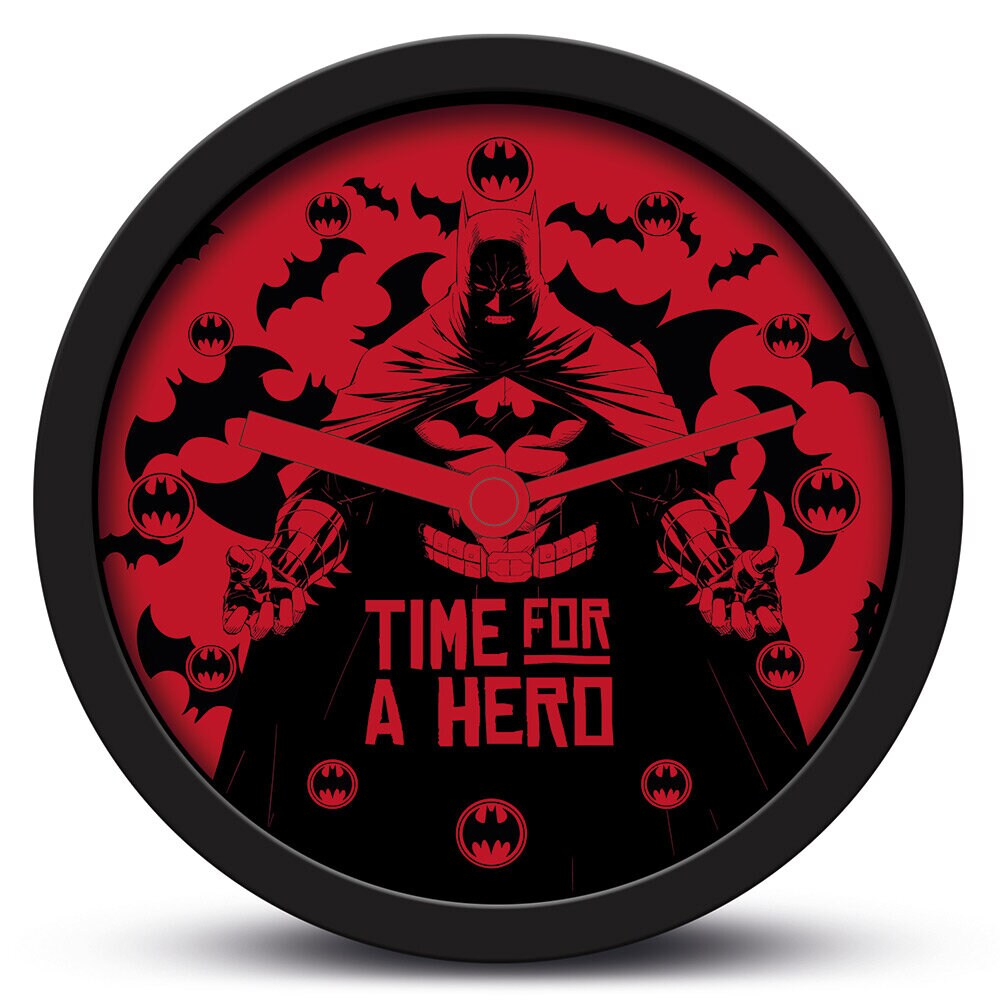 Batman, Skrivebordsklokke Time for a Hero 12 cm