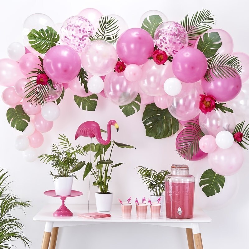 DIY Ballongbue - Rosa