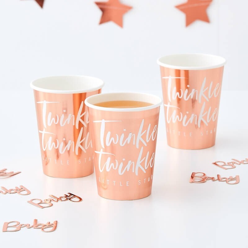 Twinkle Twinkle - Pappkopper 8 stk.
